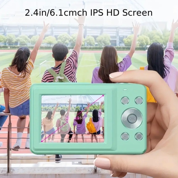 NEW Student Digital Camera 16X Zoom 2.4 Inch Screen Student Mini Digital Camera - Picture 6 of 9